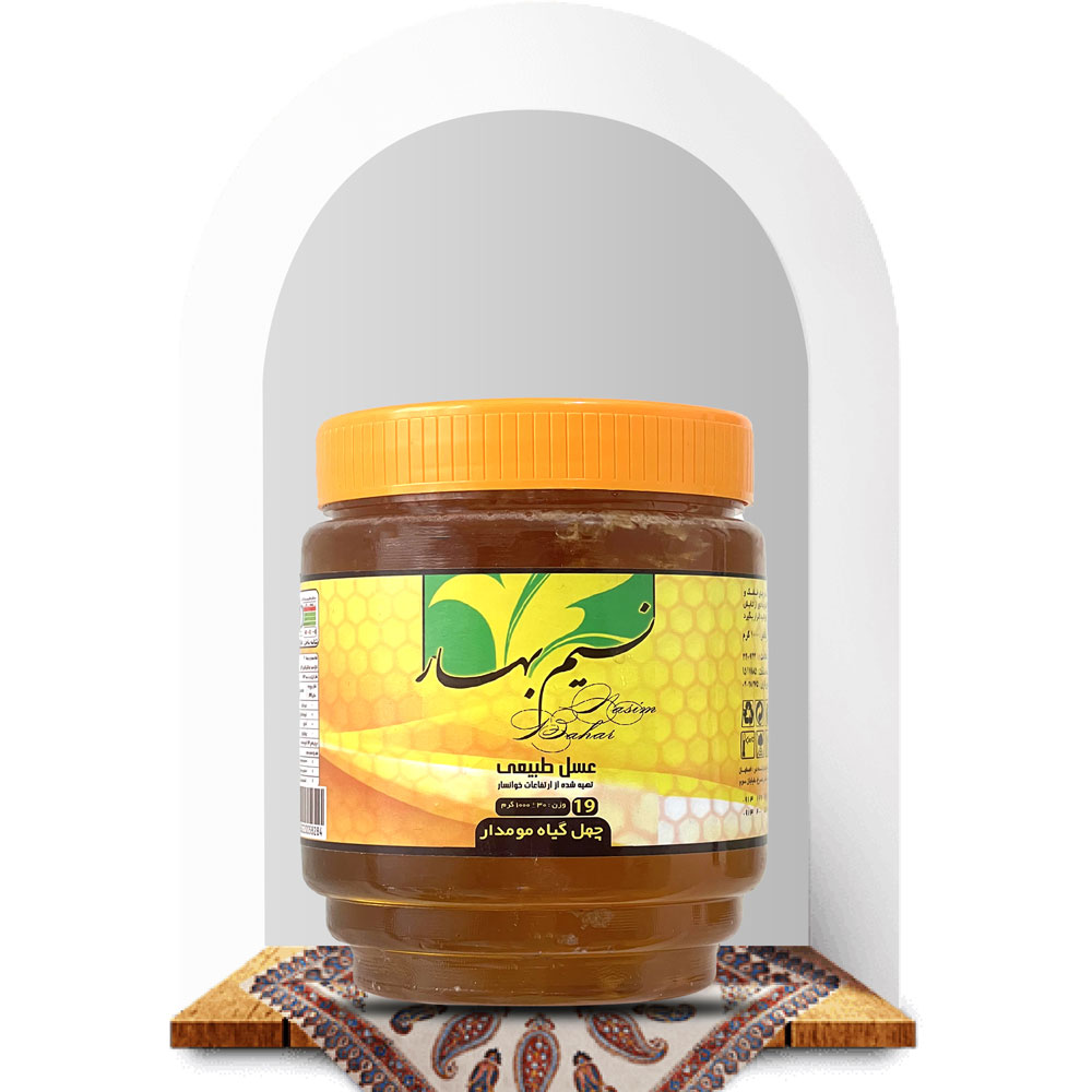 عسل-چهل-گیاه-مومدار--